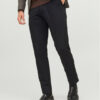 Jack & Jones Чино панталони Marco 12237523 Черен Slim Fit цвят на ниска цена