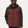 Jack Wolfskin Outdoor яке Taubenberg 3in1 1115311 Кафяв Regular Fit цвят на ниска цена