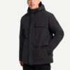 Jack Wolfskin Зимно яке Brandenburger A65047 Черен Regular Fit цвят на ниска цена
