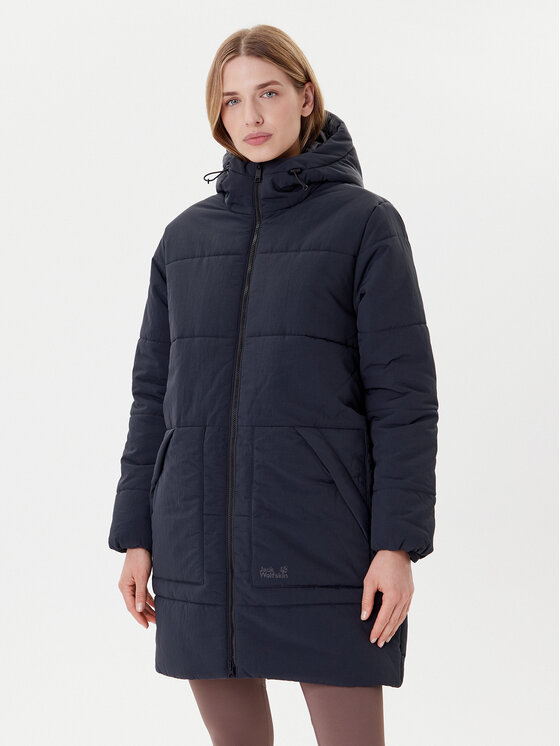 Jack Wolfskin Зимно яке Northern Lite Coat A65067 Тъмносин Regular Fit цвят на ниска цена