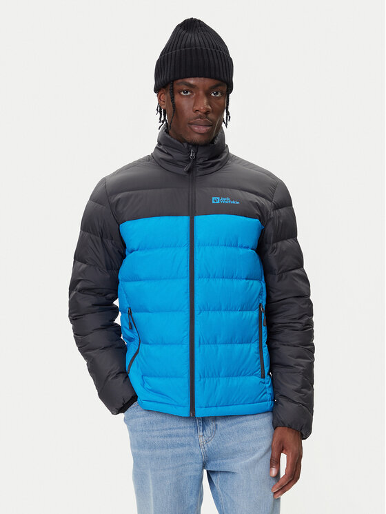 Jack Wolfskin Пухено яке Ather Down 1207681 Син Regular Fit цвят на ниска цена