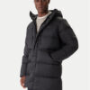 Jack Wolfskin Пухено яке Icy Hill A65049 Черен Relaxed Fit цвят на ниска цена