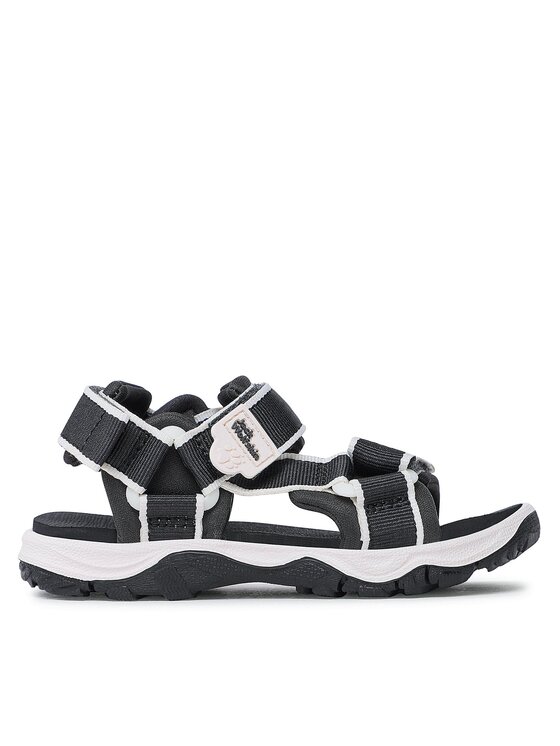 Jack Wolfskin Сандали Seven Seas 3 K 4040061 Черен цвят на ниска цена