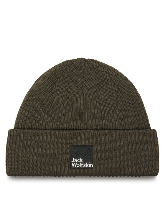 Jack Wolfskin Шапка Pergamon 1910701 Зелен цвят на ниска цена