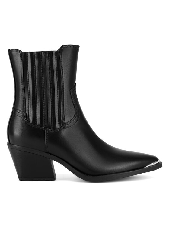 Jenny Fairy Каубойски обувки WYL3582-4 Черен цвят на ниска цена