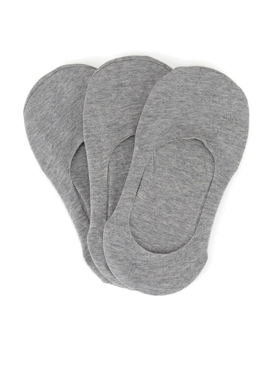 Jenny Fairy Чорапи тип терлици AS-LCN-001-AW24 (3-PACK) Сив цвят на ниска цена