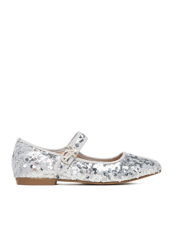 Juicy Couture Балеринки CEO-CM250112-1 Сребрист цвят на ниска цена