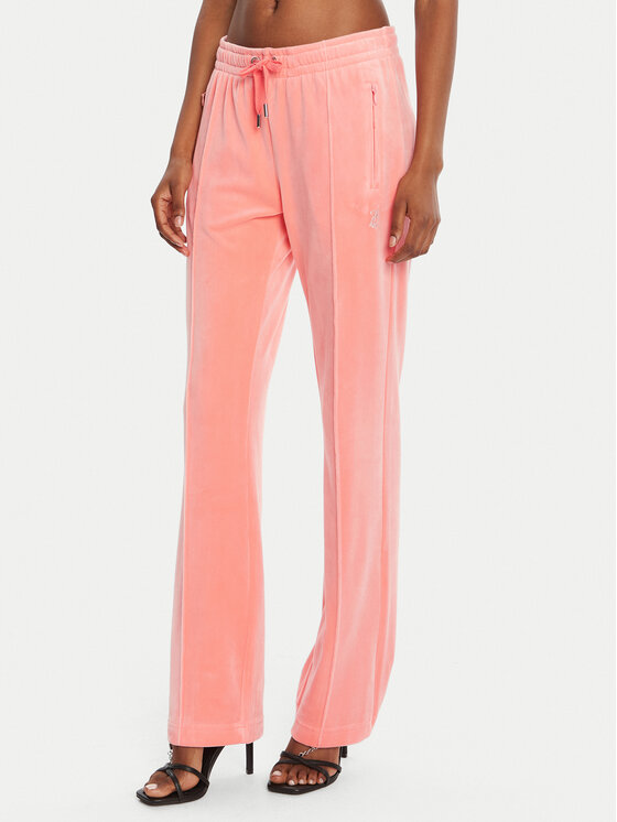 Juicy Couture Долнище анцуг Tina JCAPW045 Оранжев Regular Fit цвят на ниска цена