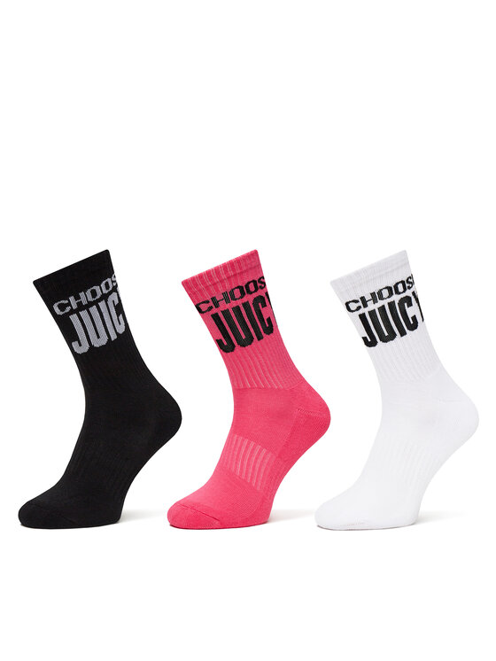 Juicy Couture Дълги чорапи Choose JCAXS125717 Цветен цвят на ниска цена