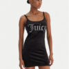 Juicy Couture Ежедневна рокля Rae JCWE222003 Черен Slim Fit цвят на ниска цена