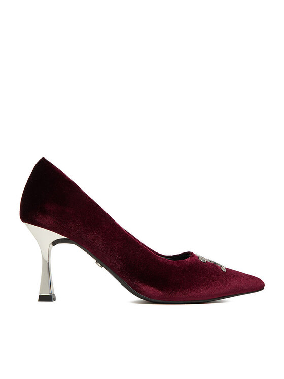 Juicy Couture Обувки на ток EO-R24SS94659 Бордо цвят на ниска цена