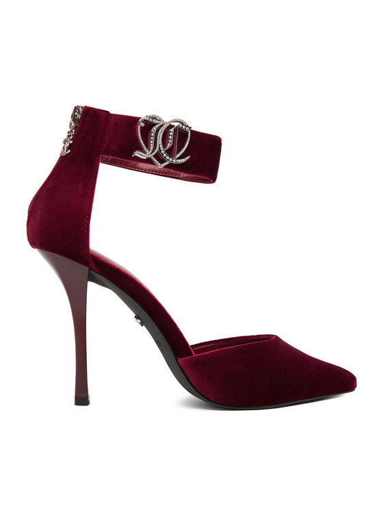 Juicy Couture Обувки на ток EO-S4S96733-01B Бордо цвят на ниска цена
