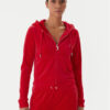 Juicy Couture Суитшърт Madison JCWAS225306 Червен Slim Fit цвят на ниска цена