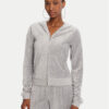 Juicy Couture Суитшърт Robyn JCSEBJ007 Сив Slim Fit цвят на ниска цена