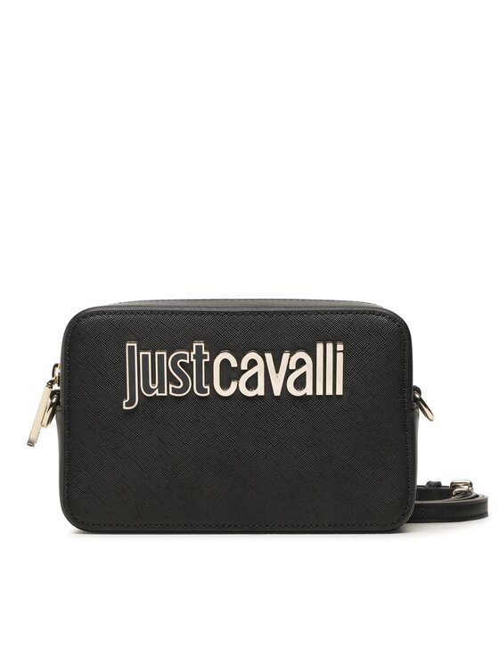 Just Cavalli Дамска чанта 74RB4B82 Черен цвят на ниска цена