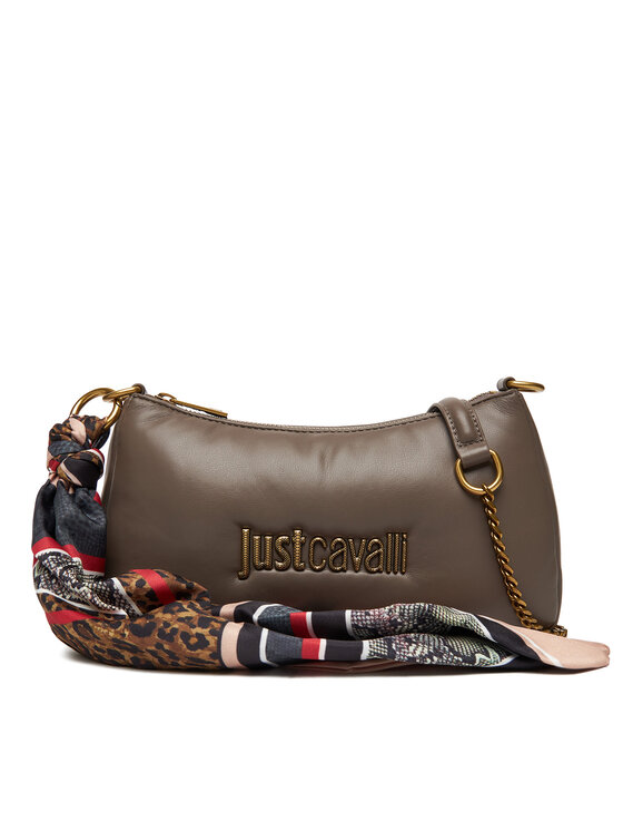 Just Cavalli Дамска чанта 79RA4BD7 ZS748 Кафяв цвят на ниска цена