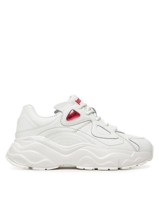 Just Cavalli Сникърси 79RA3SL1 Бял цвят на ниска цена