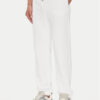 K-Way Долнище анцуг Mickyel K51377W Бял Regular Fit цвят на ниска цена