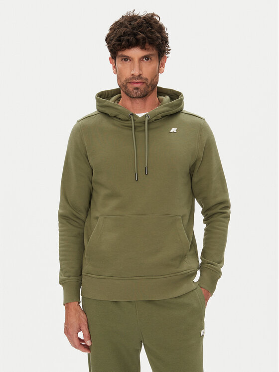 K-Way Суитшърт Barnie K31365W Зелен Regular Fit цвят на ниска цена