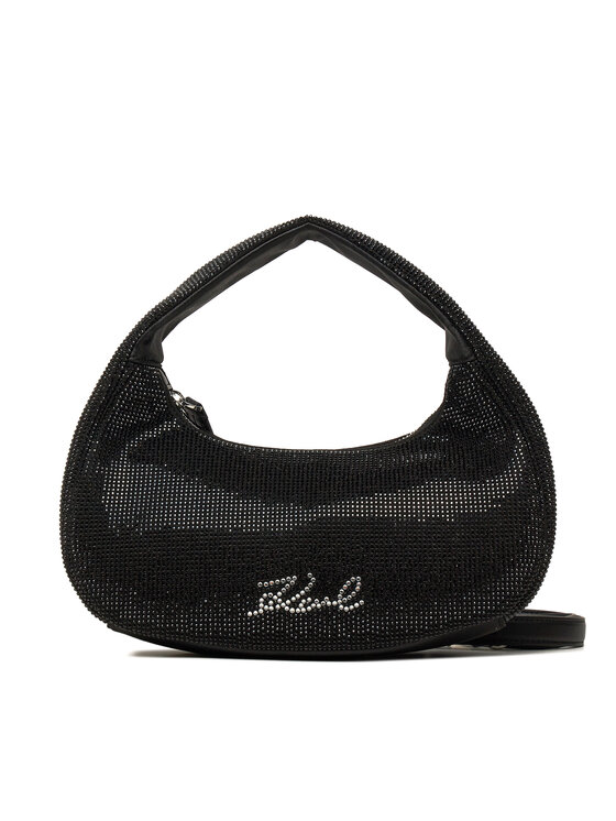 KARL LAGERFELD Дамска чанта 246W3081 Черен цвят на ниска цена