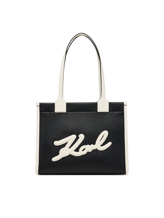 KARL LAGERFELD Дамска чанта A1W30042 Черен цвят на ниска цена