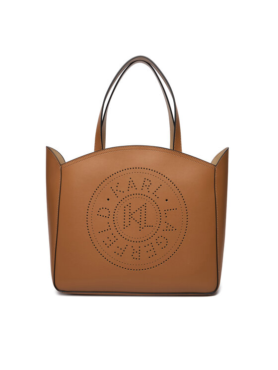 KARL LAGERFELD Дамска чанта A3W30043 Кафяв цвят на ниска цена