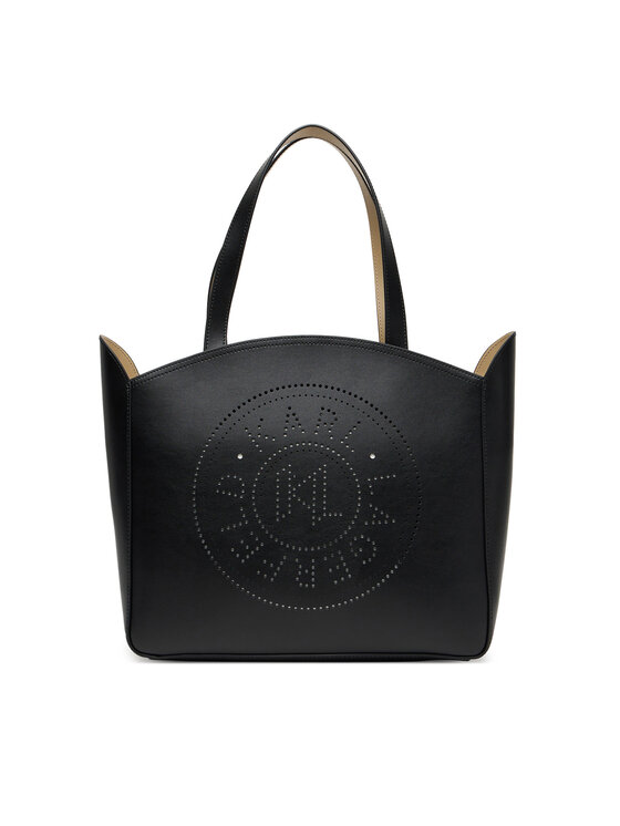 KARL LAGERFELD Дамска чанта A3W30043 Черен цвят на ниска цена