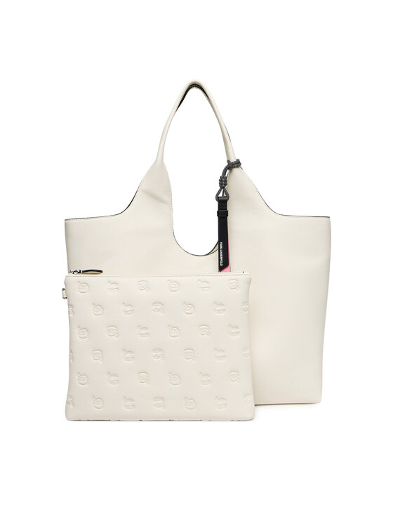 KARL LAGERFELD Дамска чанта A3W30096 Бял цвят на ниска цена