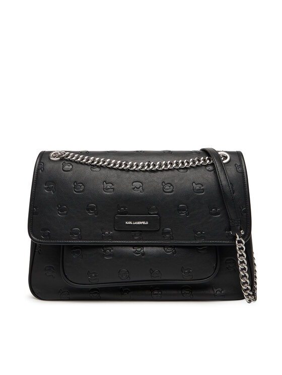 KARL LAGERFELD Дамска чанта A3W30108 Черен цвят на ниска цена