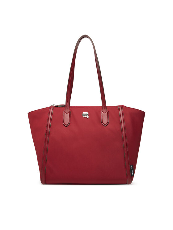 KARL LAGERFELD Дамска чанта A3W30117 Червен цвят на ниска цена