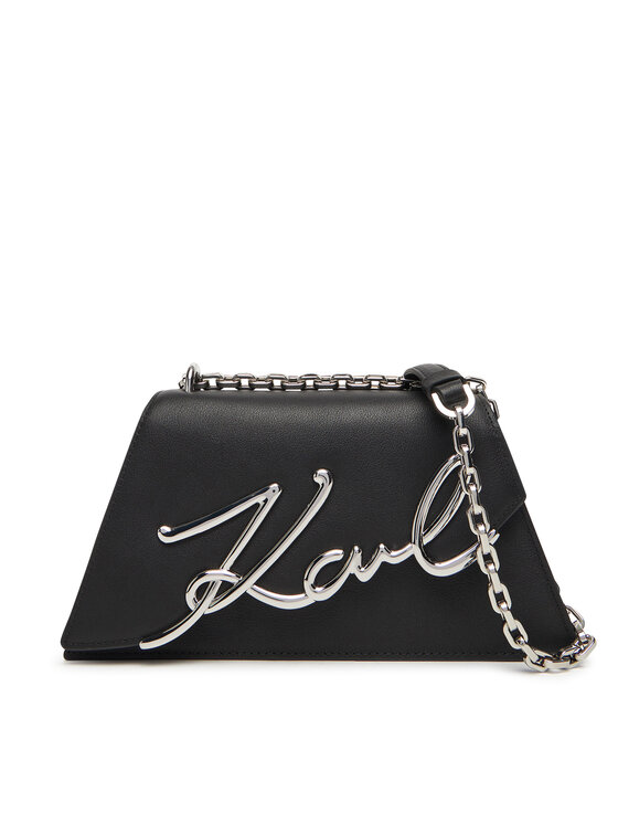 KARL LAGERFELD Дамска чанта A3W30138 Черен цвят на ниска цена