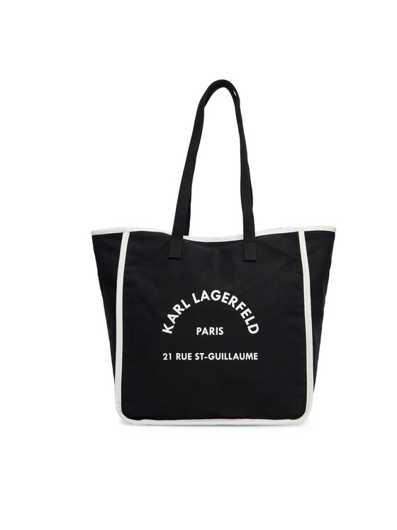 KARL LAGERFELD Дамска чанта A3W50018 Черен цвят на ниска цена