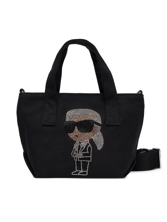 KARL LAGERFELD Дамска чанта A3W50023 Черен цвят на ниска цена