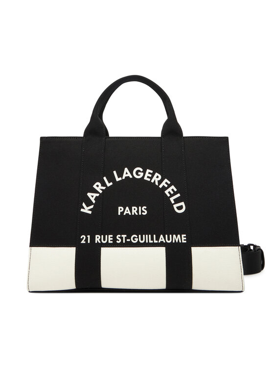 KARL LAGERFELD Дамска чанта A3W50025 Черен цвят на ниска цена