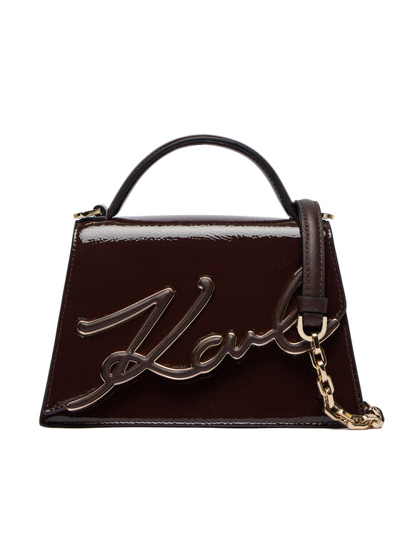 KARL LAGERFELD Дамска чанта A4W30033 Кафяв цвят на ниска цена