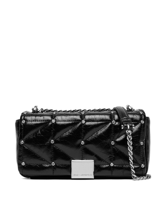 KARL LAGERFELD Дамска чанта A4W30051 Черен цвят на ниска цена