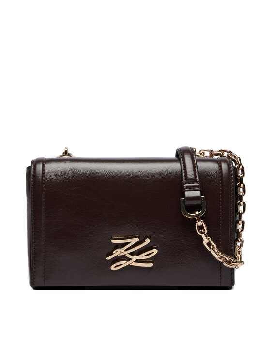 KARL LAGERFELD Дамска чанта A4W30106 Кафяв цвят на ниска цена