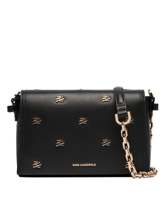 KARL LAGERFELD Дамска чанта A4W30110 Черен цвят на ниска цена