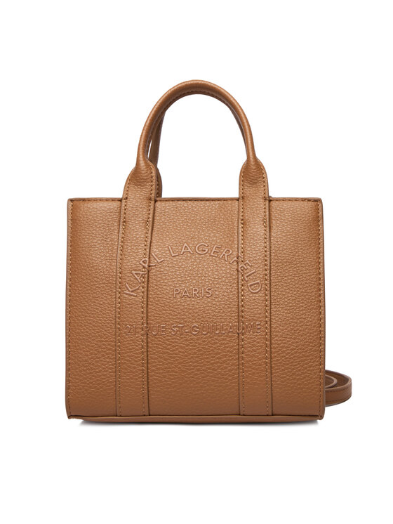 KARL LAGERFELD Дамска чанта A4W30266 Кафяв цвят на ниска цена