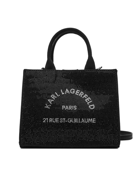 KARL LAGERFELD Дамска чанта A4W50014 Черен цвят на ниска цена