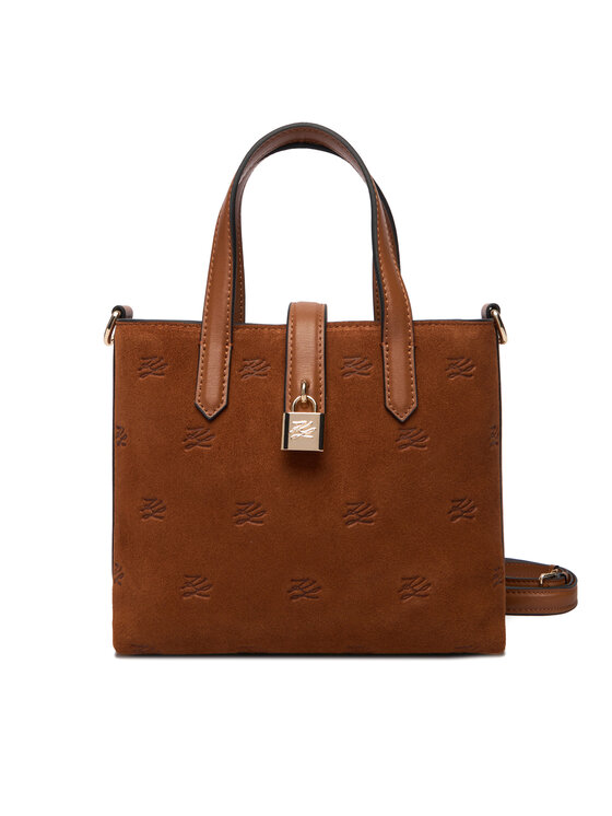 KARL LAGERFELD Дамска чанта B1W30104 Кафяв цвят на ниска цена