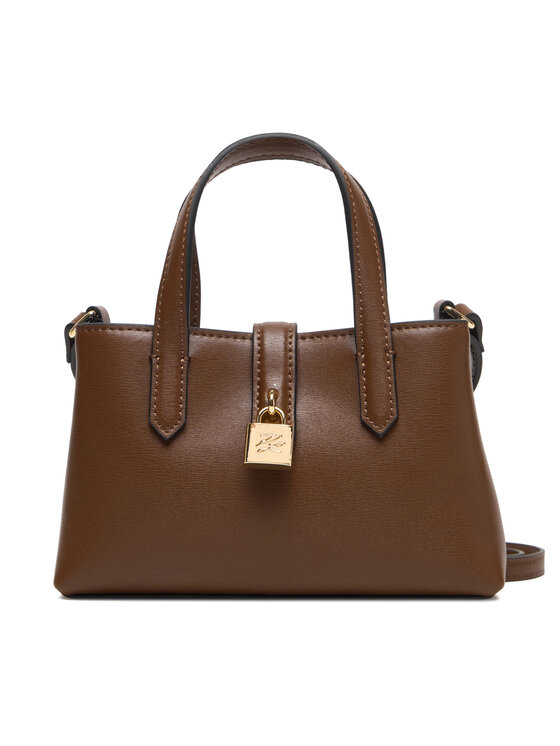 KARL LAGERFELD Дамска чанта B1W32027 Кафяв цвят на ниска цена