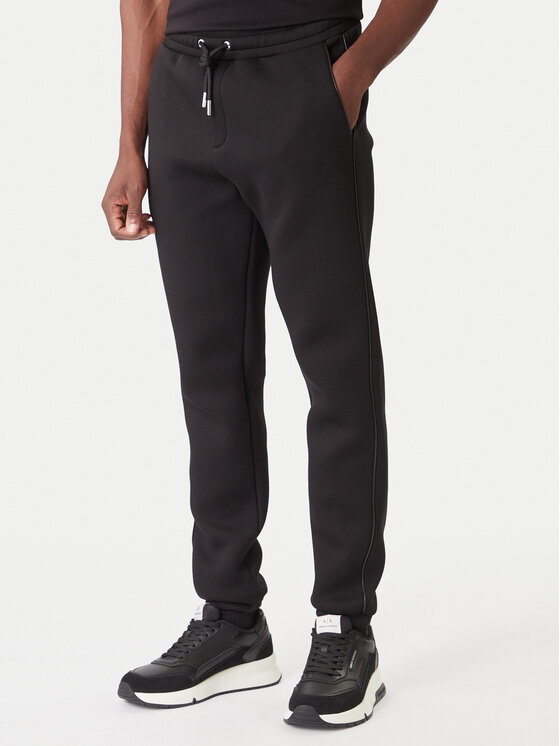 KARL LAGERFELD Долнище анцуг 705040 554907 Черен Regular Fit цвят на ниска цена