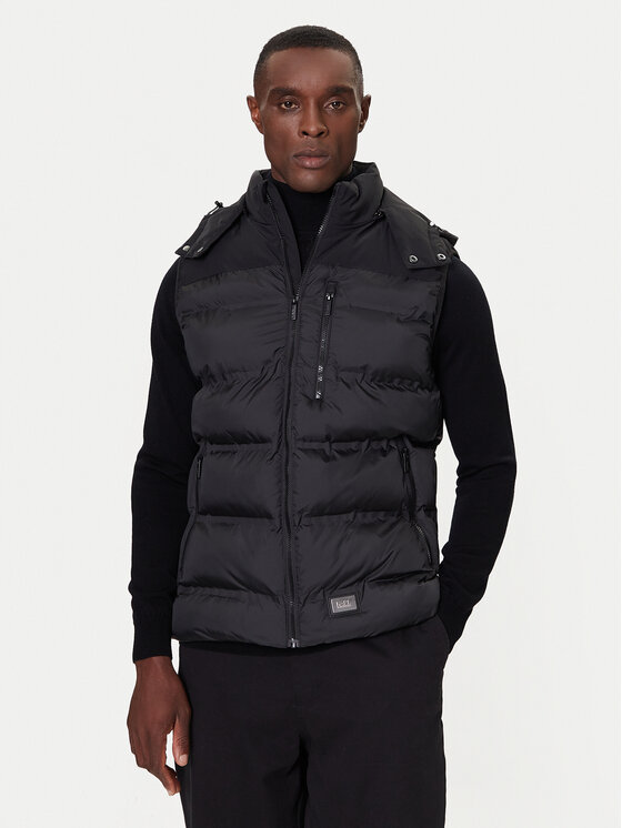 KARL LAGERFELD Елек 505030 554596 Черен Regular Fit цвят на ниска цена