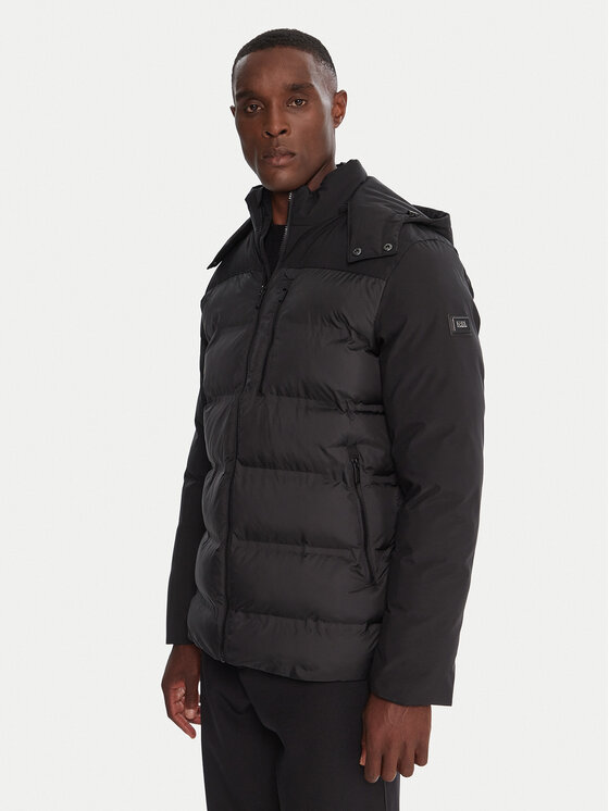 KARL LAGERFELD Зимно яке 505029 554596 Черен Regular Fit цвят на ниска цена