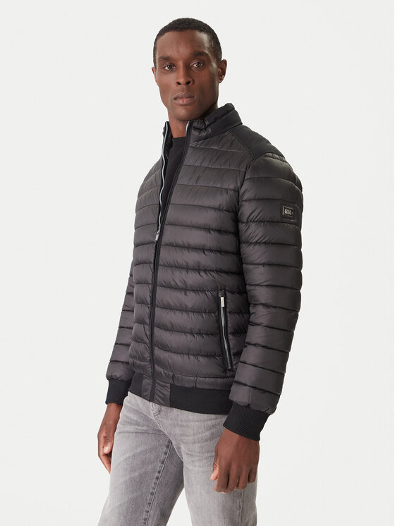 KARL LAGERFELD Зимно яке 505033 554587 Черен Regular Fit цвят на ниска цена