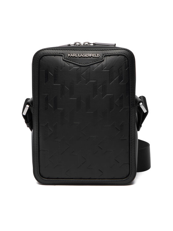 KARL LAGERFELD Мъжка чантичка B1M30210 Черен цвят на ниска цена