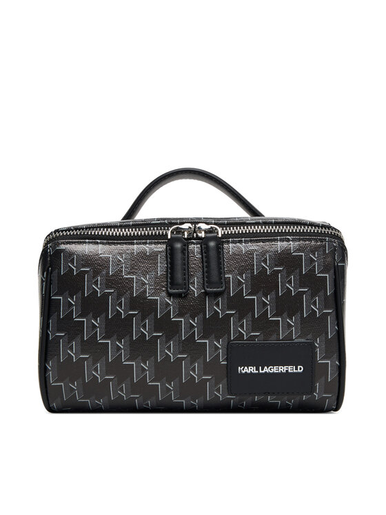 KARL LAGERFELD Несесер A3W32027 Черен цвят на ниска цена