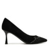 KARL LAGERFELD Обувки на ток Sienna Signature Pump KL32712 Черен цвят на ниска цена