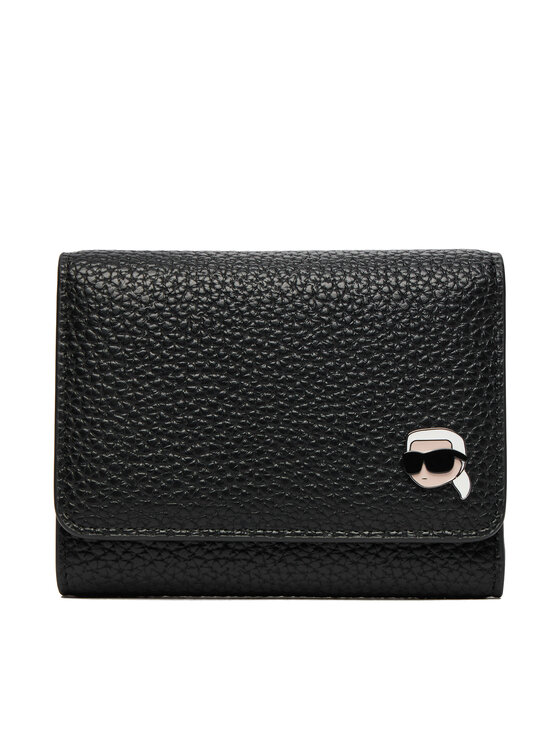 KARL LAGERFELD Портфейл A4W32003 Черен цвят на ниска цена